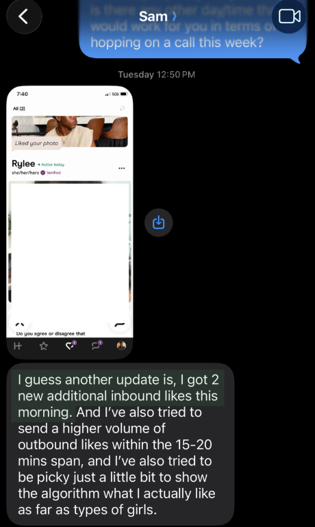 Sam profile change result