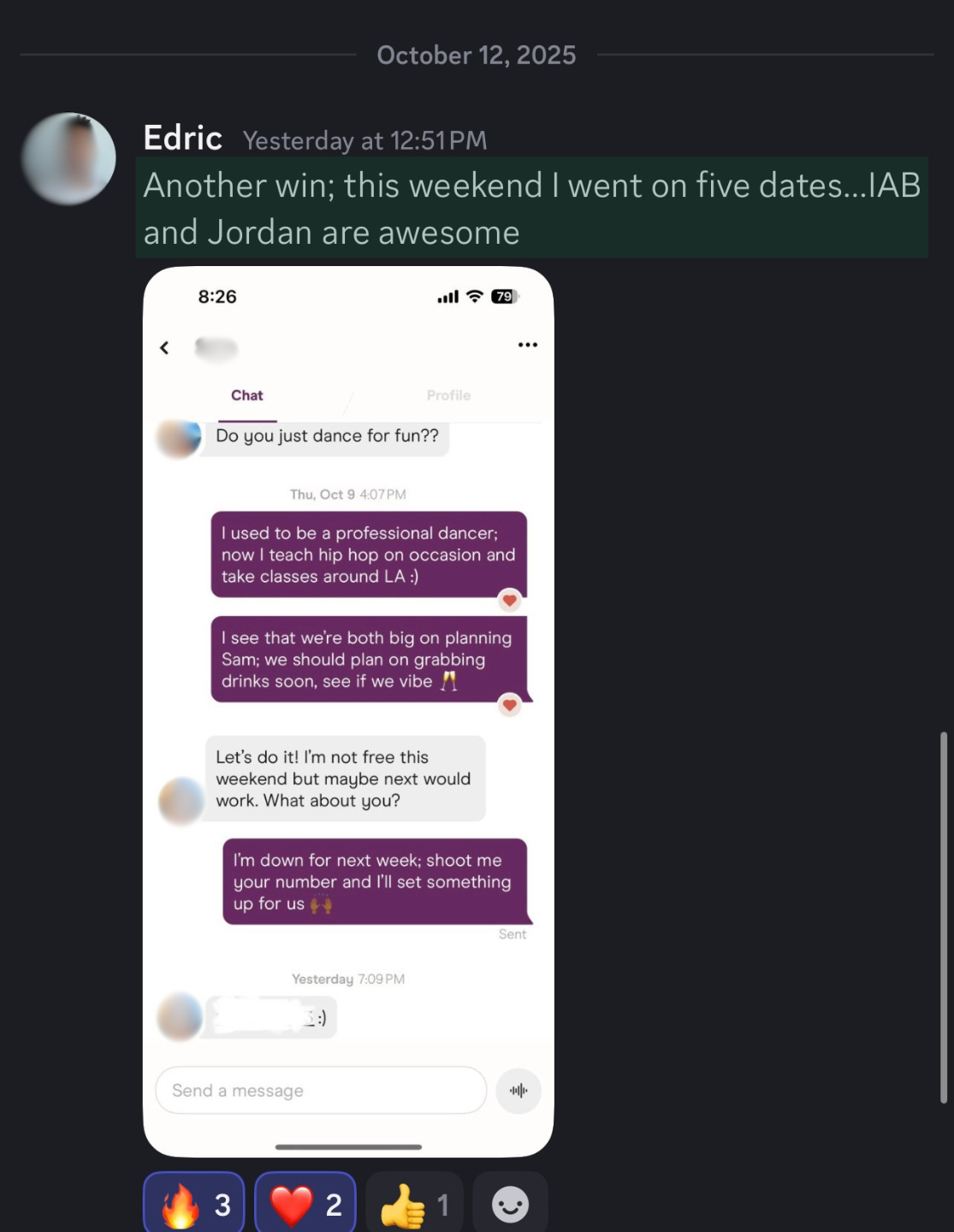 Edric 5 dates