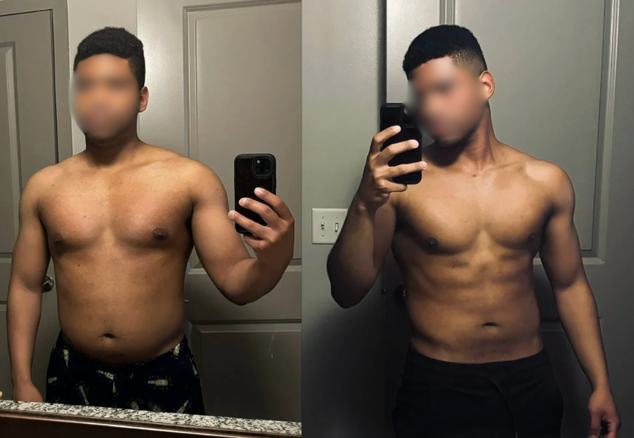 John physique transformation
