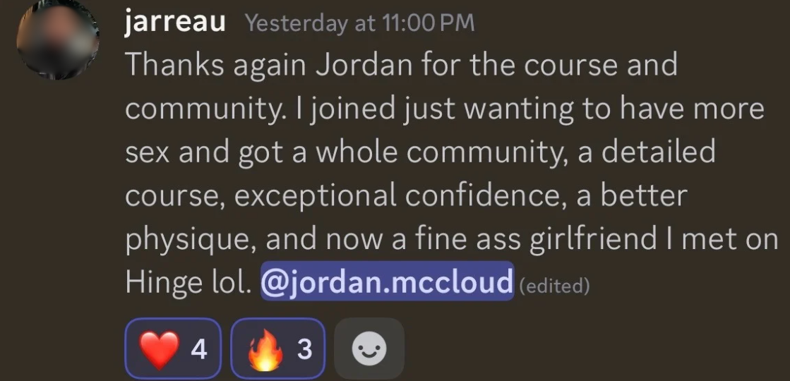 Jarreau testimonial